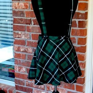 NTW Royal bones suspender skirt small